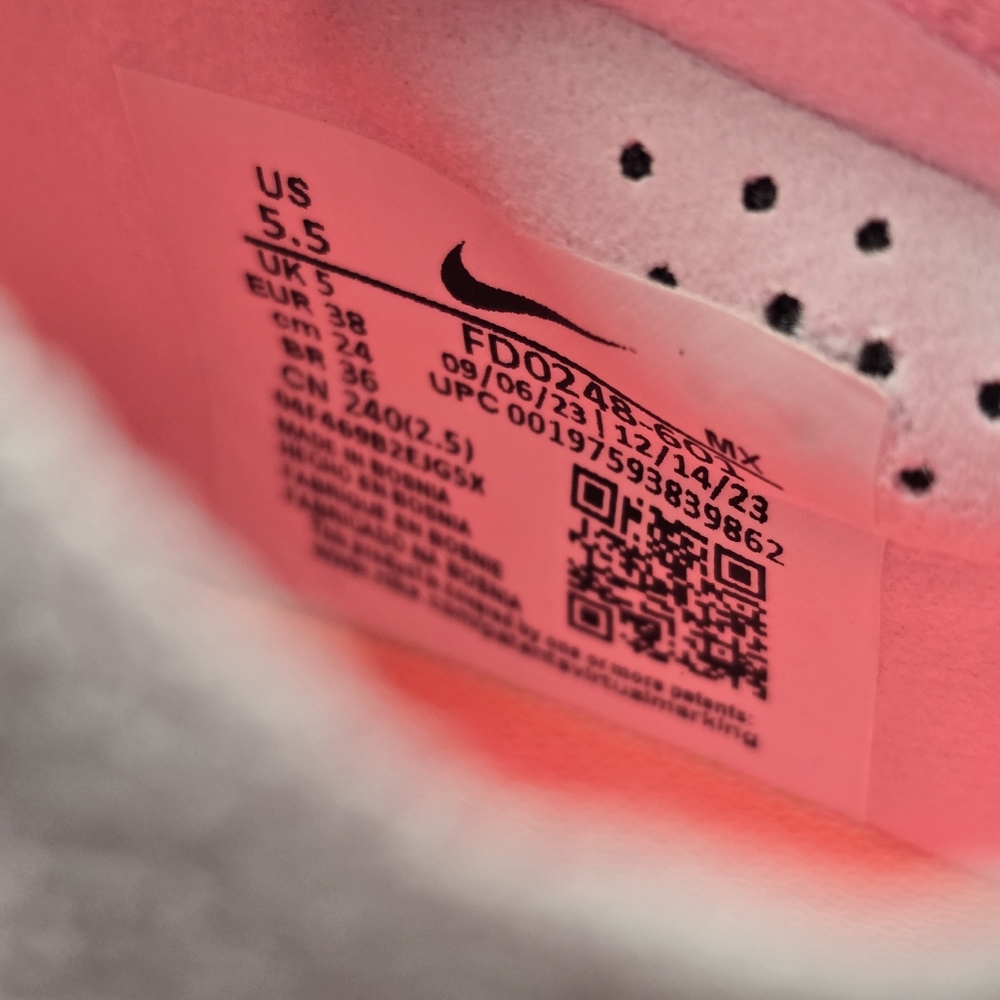 Nike‎ Zoom Mercurial Vapor 15 Elite AG-Pro P Pink New FD0248 601 Mens Size 5.5 - Picture 8 of 8